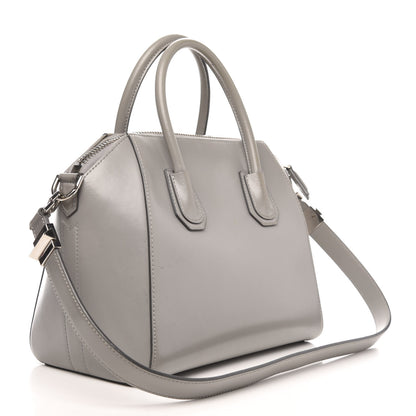 Givenchy Shiny Lord Calfskin Small Antigona Pearl Grey 3 of 14