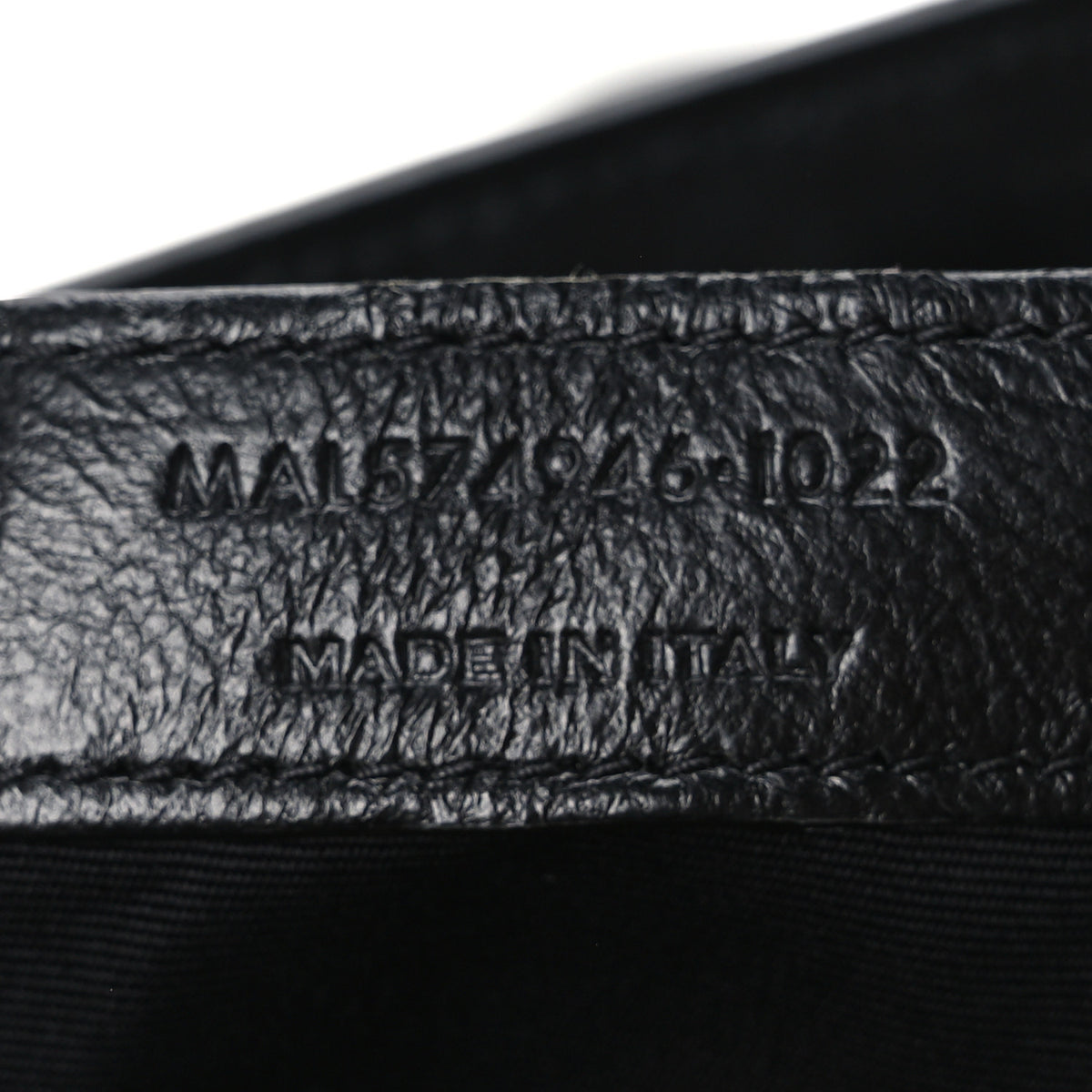 Calfskin Y Quilted Monogram Medium Loulou Chain Satchel Black