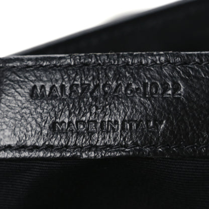 Saint Laurent Calfskin Y Quilted Monogram Medium Loulou Chain Satchel Black 8 of 11