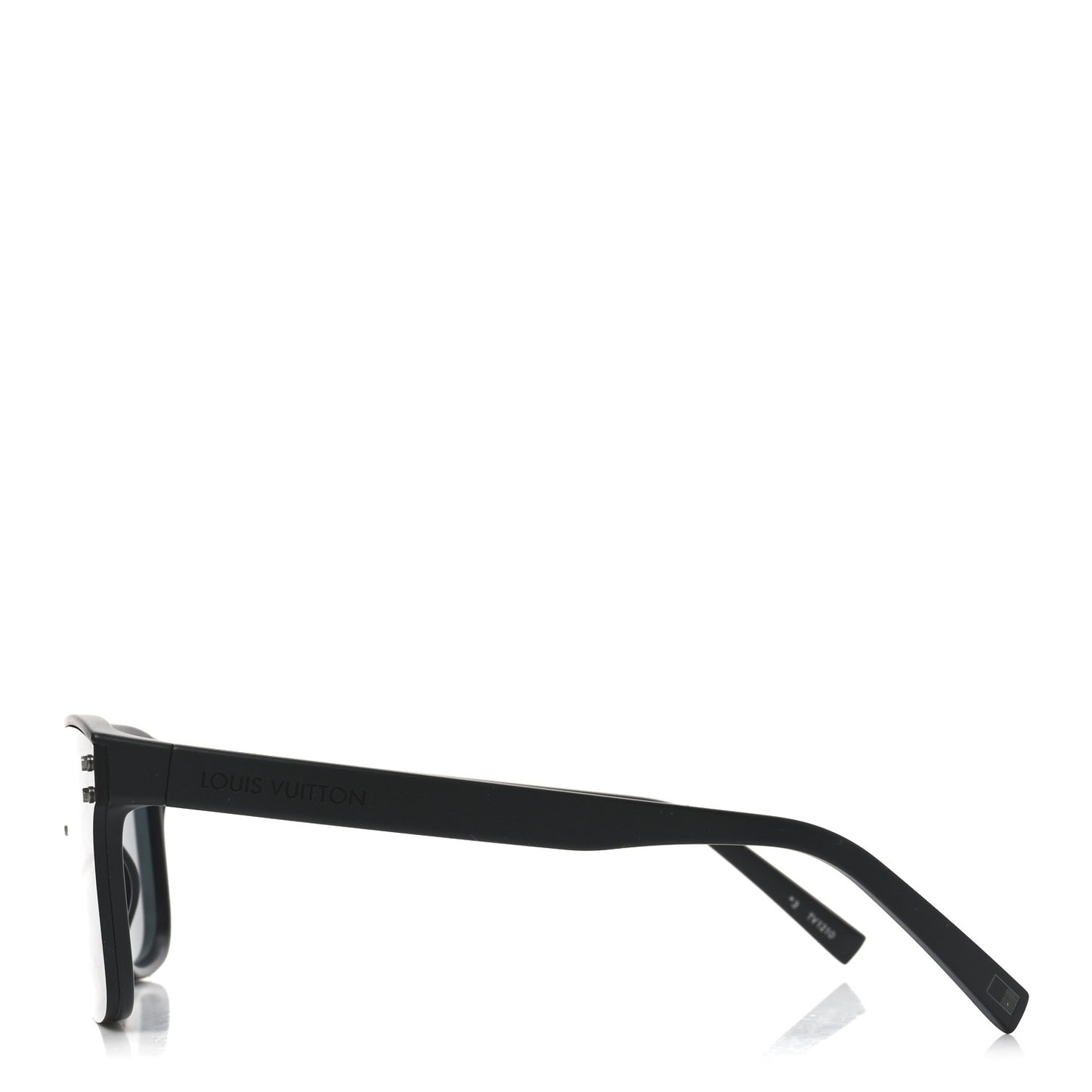 Acetate LV Waimea Square Sunglasses Z1082W Black