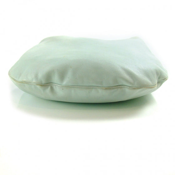 Leather Large Hobo Seafoam