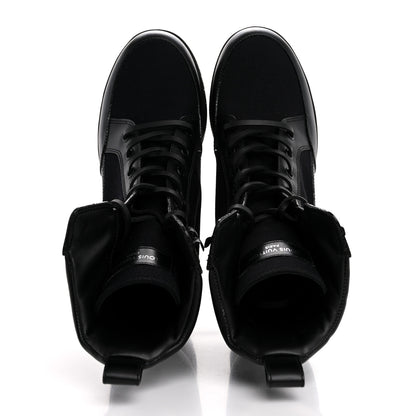 Louis Vuitton Canvas Monogram Laureate Platform Desert Boots 36 Black 2 of 10