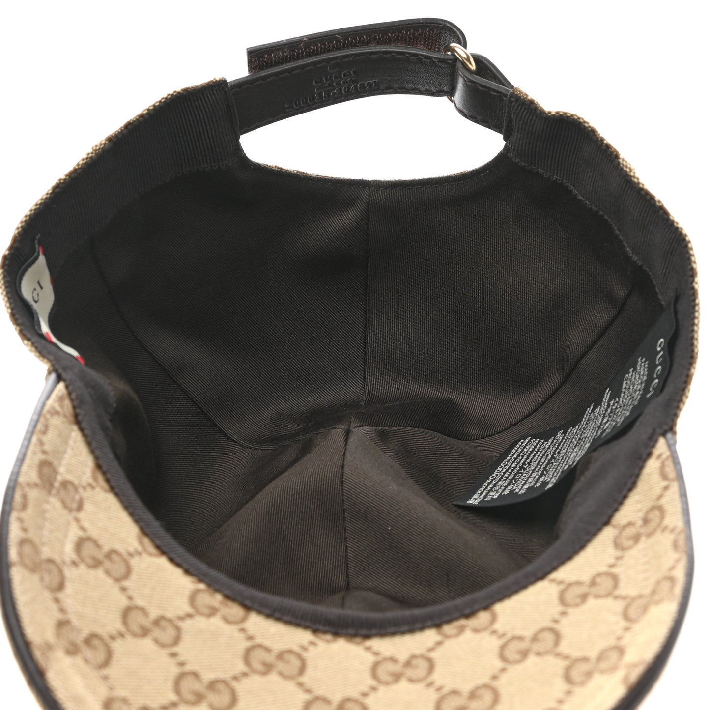 Monogram Web Baseball Hat M Beige Cocoa