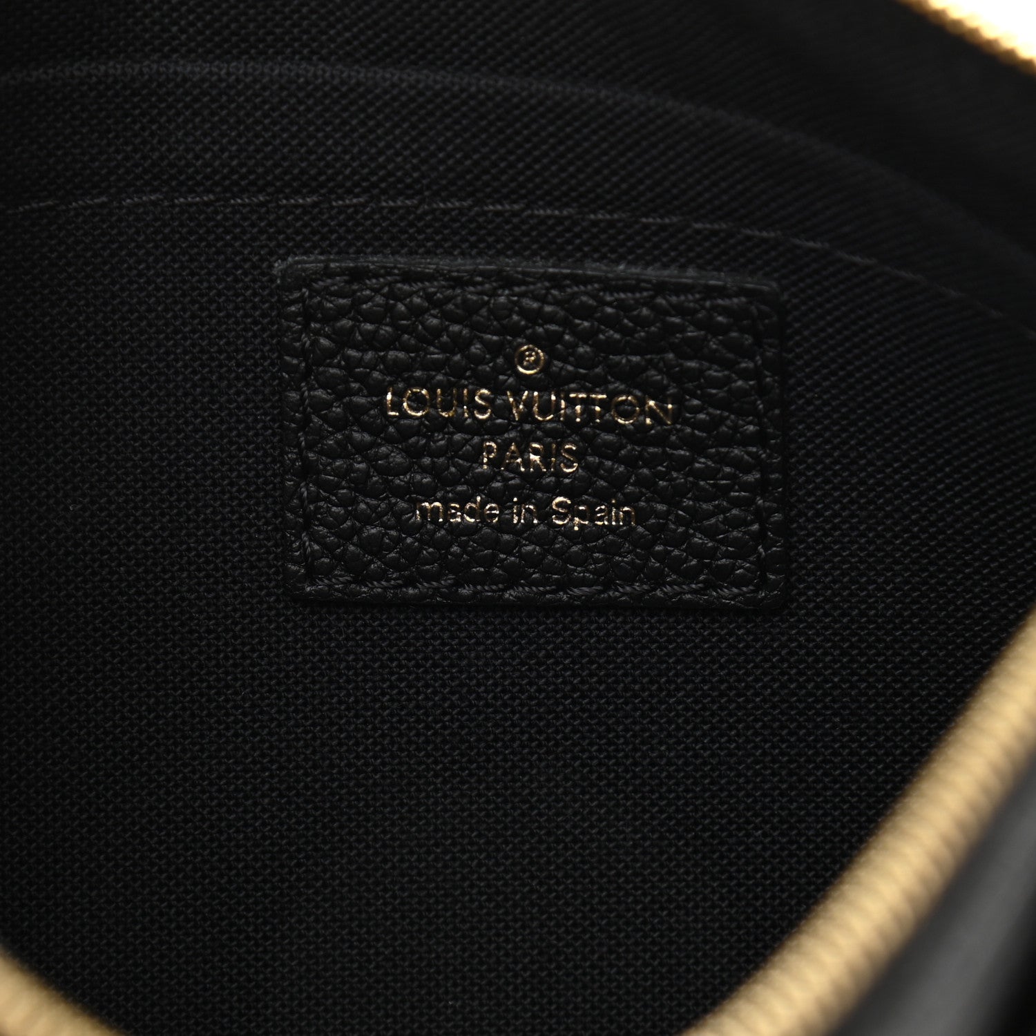 Louis Vuitton Monogram Pallas Clutch Black 6 of 11