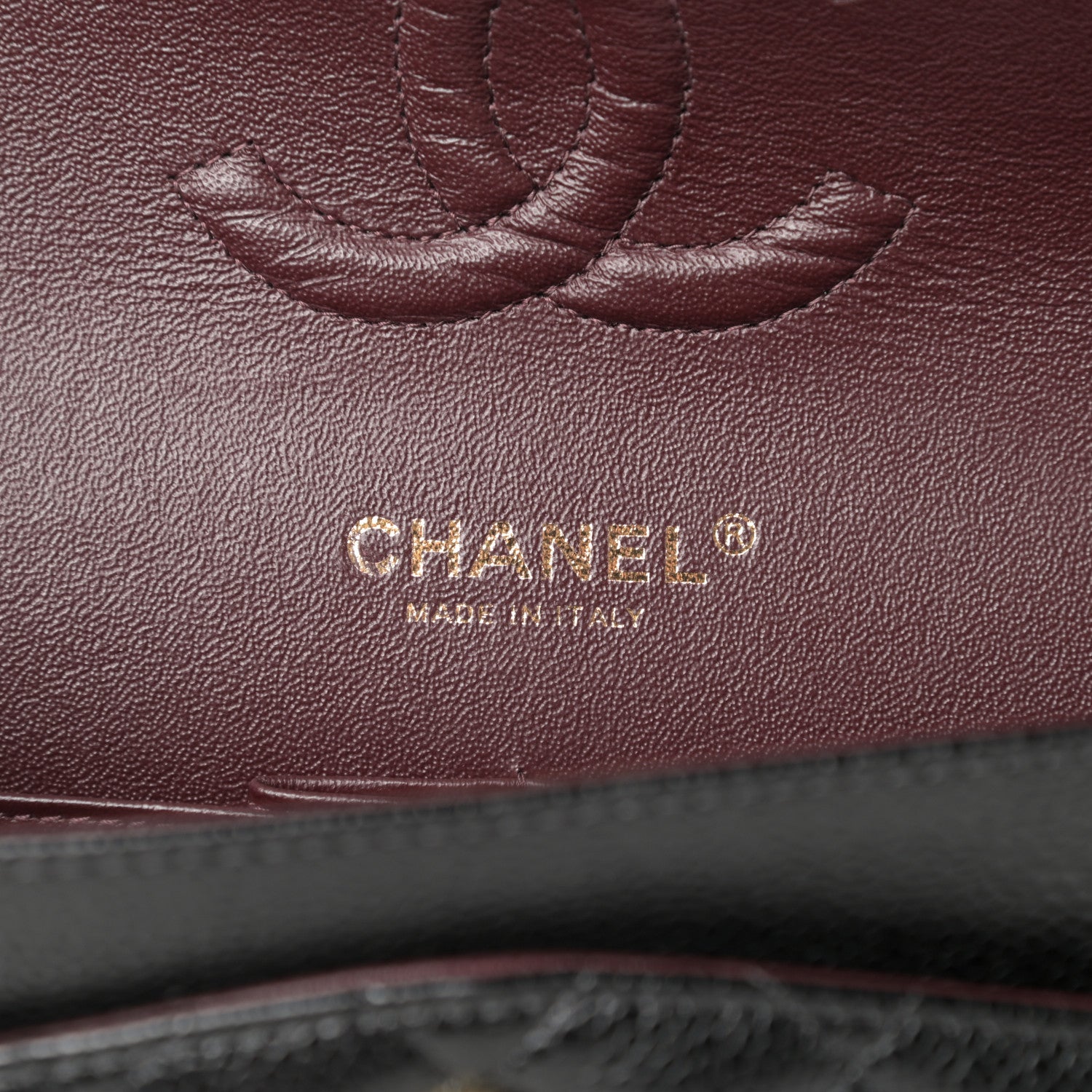 Chanel Caviar Quilted Medium Double Flap Black 6 of 10