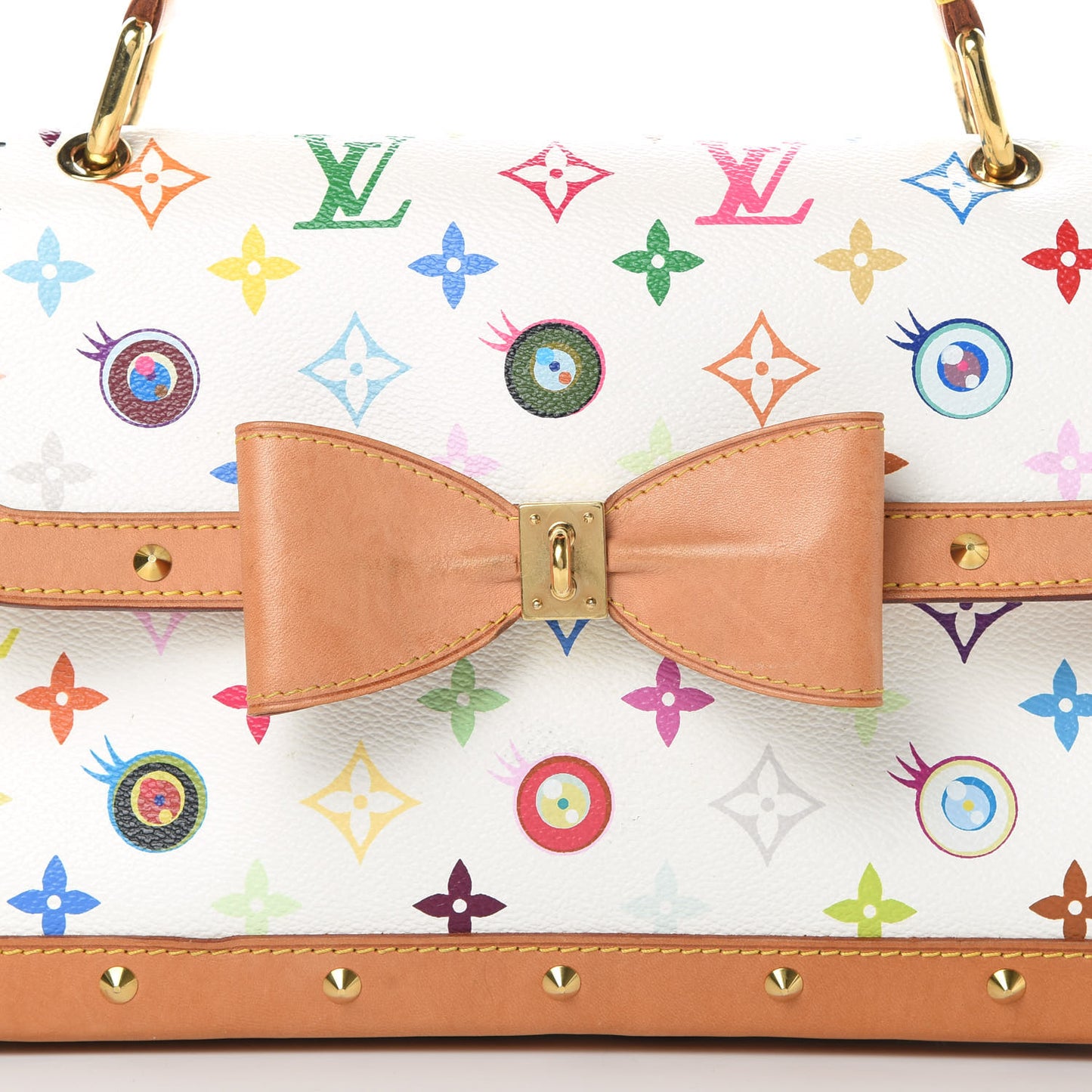 Monogram Multicolor Eye Need You Bag White