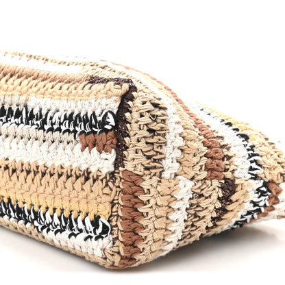 Miu Miu Fabric Crochet Mini Spirit Bag Naturale Multicolor 10 of 10