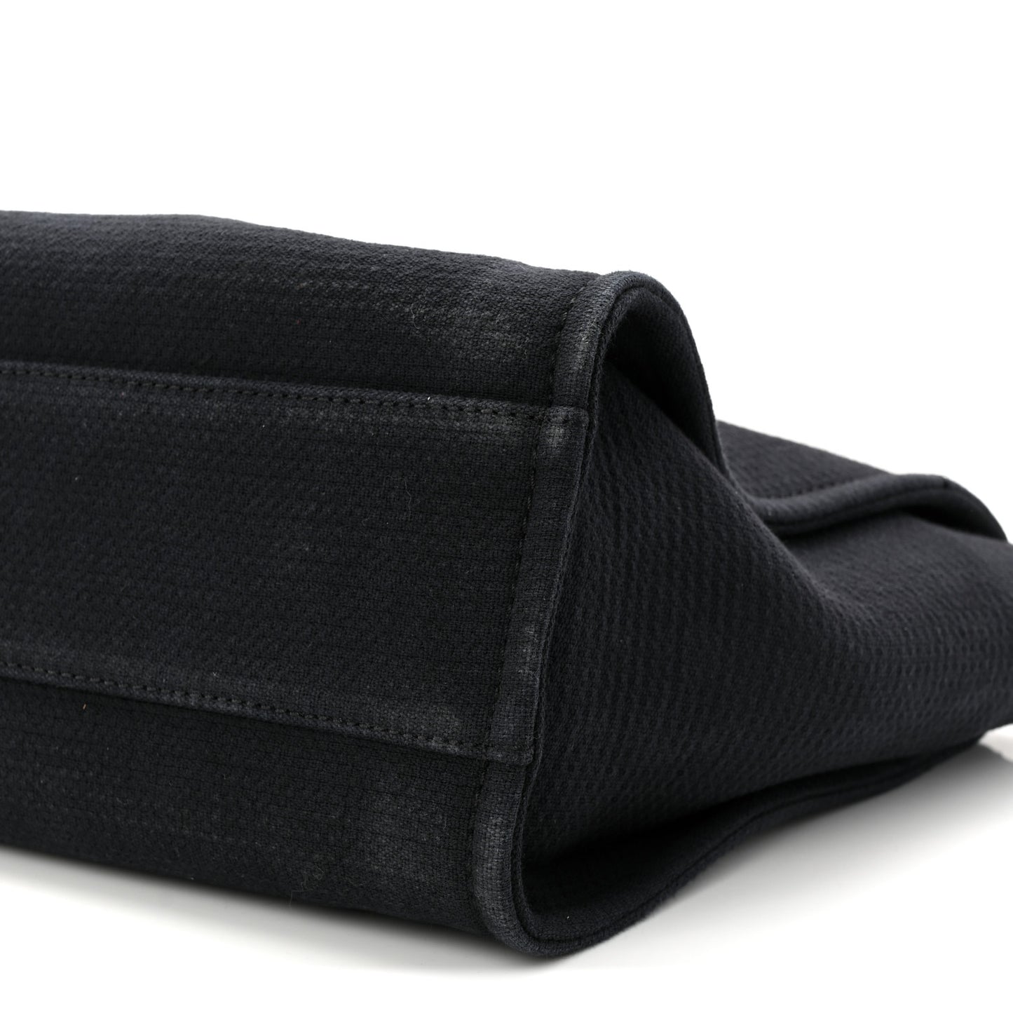 Mixed Fibers Small Deauville Tote Black