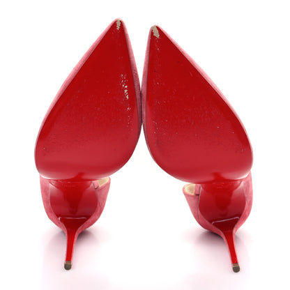 Christian Louboutin Veau Velour Iriza 100 Pumps 39.5 Milady 6 of 9