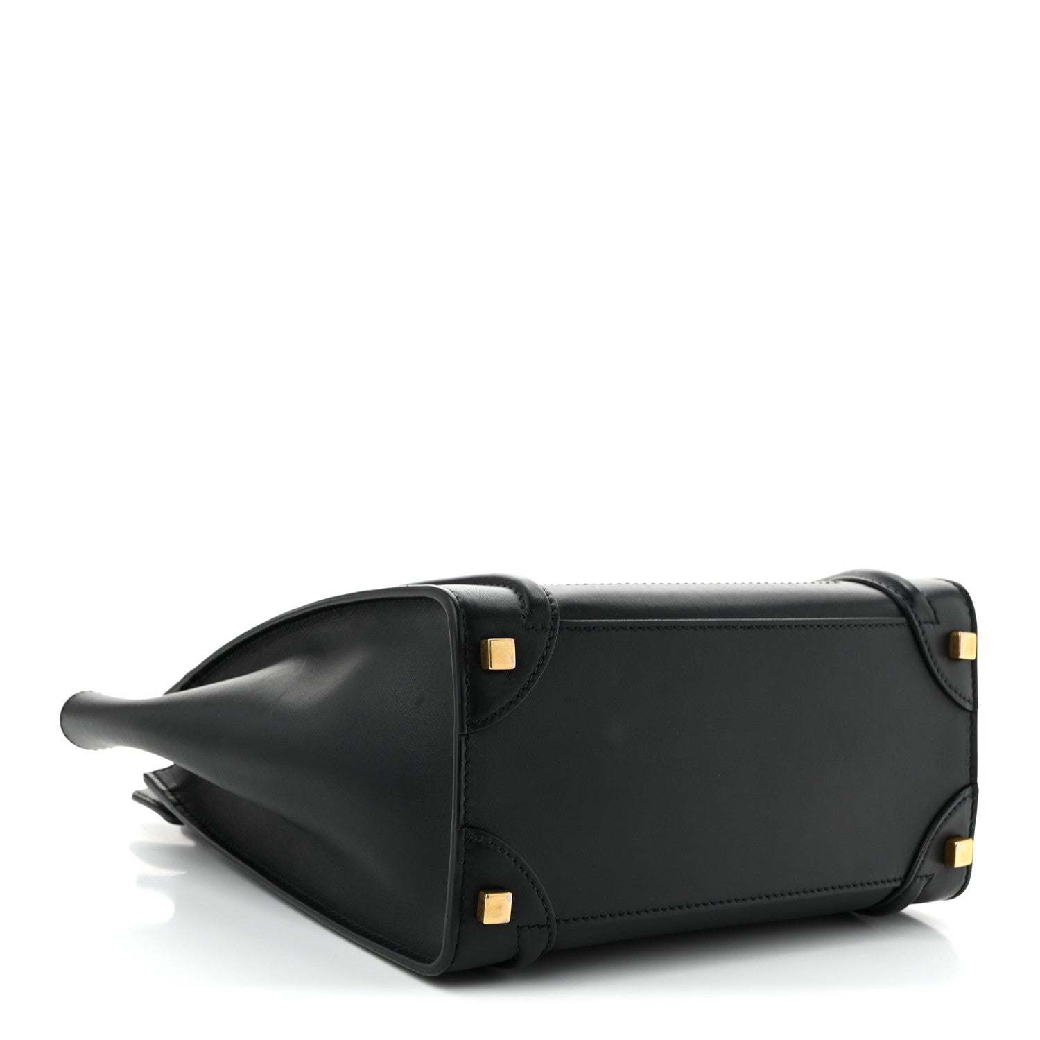 Celine Smooth Calfskin Micro Luggage Black 4 of 10