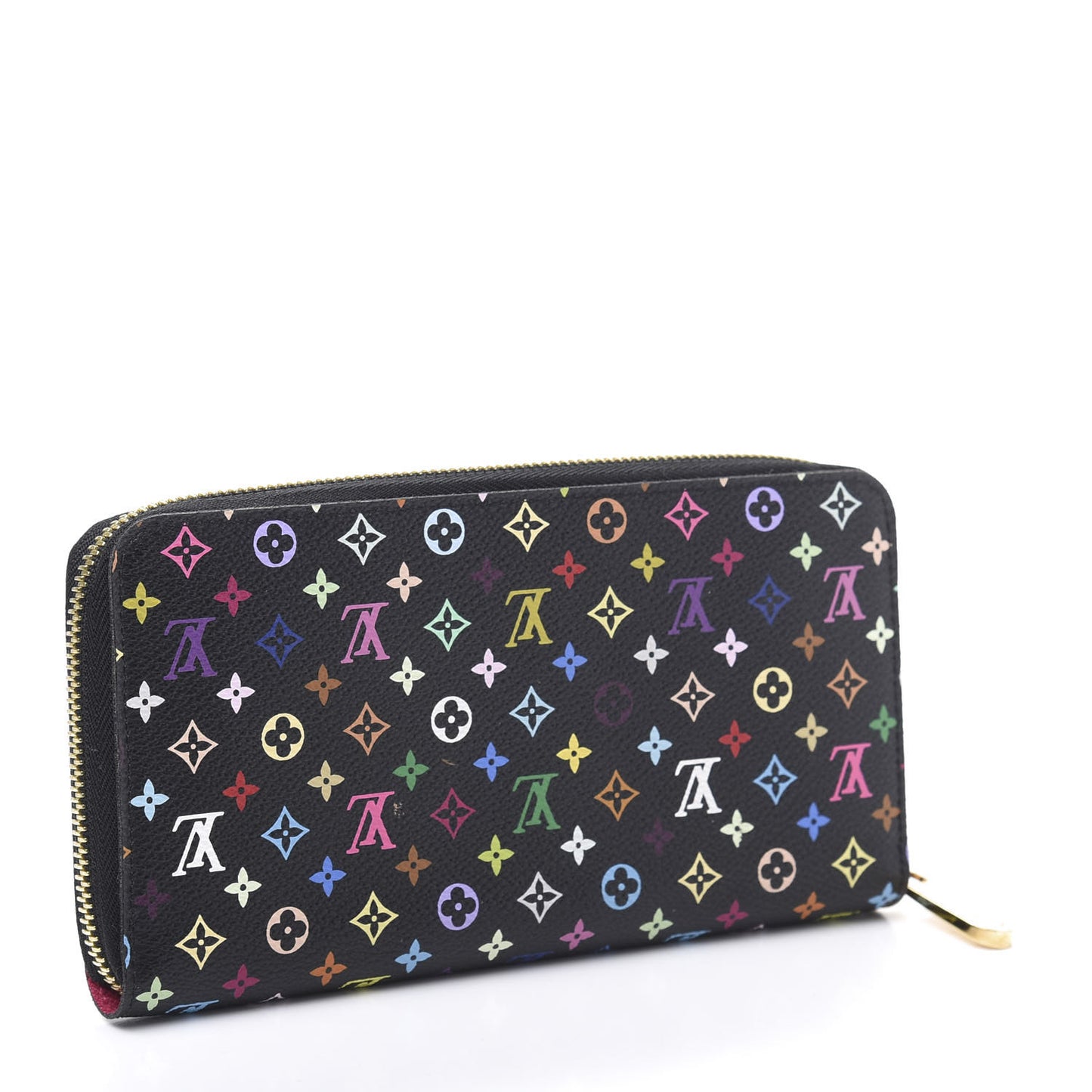 Monogram Multicolor Zippy Wallet Black Grenade