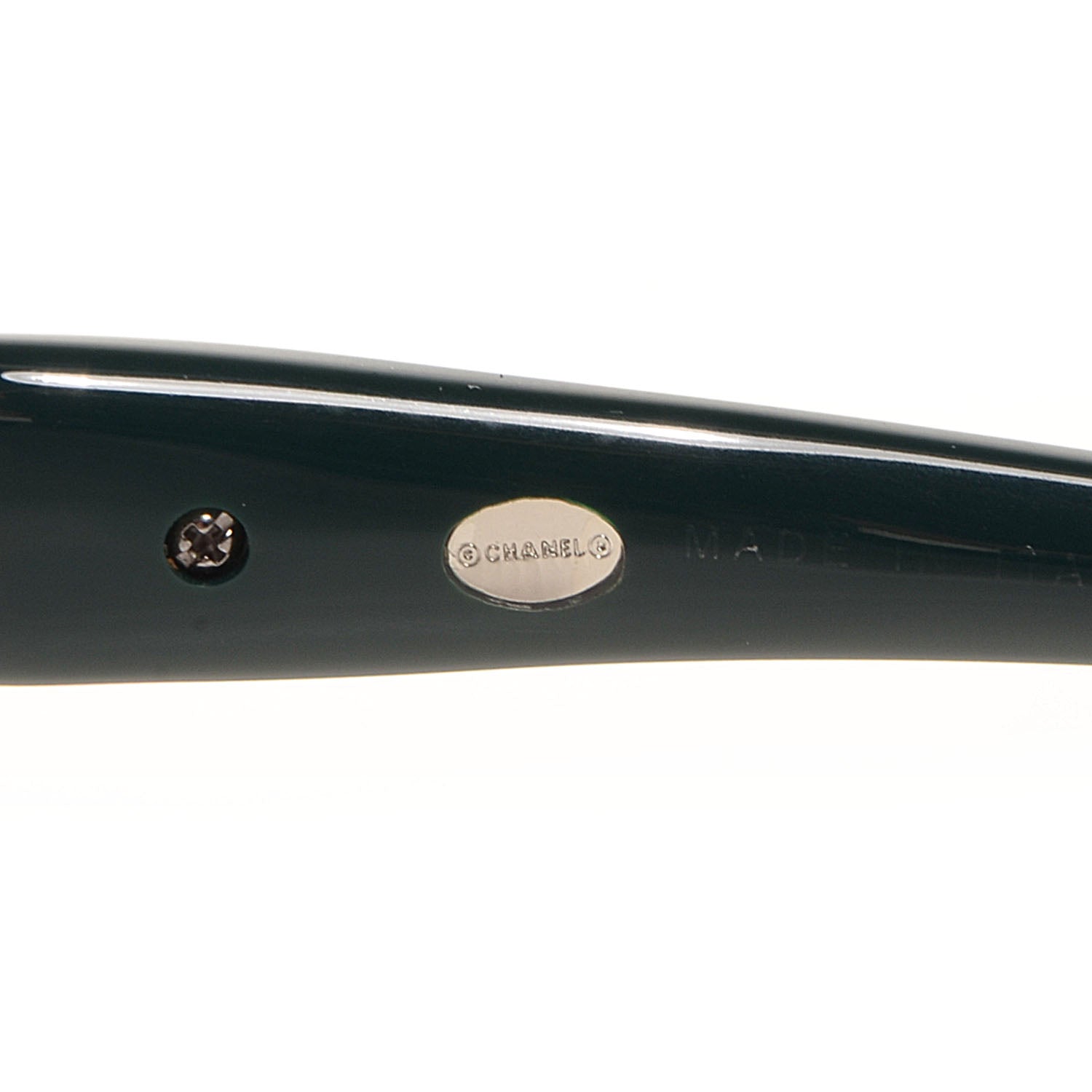 Chanel Cat Eye Bijoux Sunglasses 5298 B Green 5 of 9