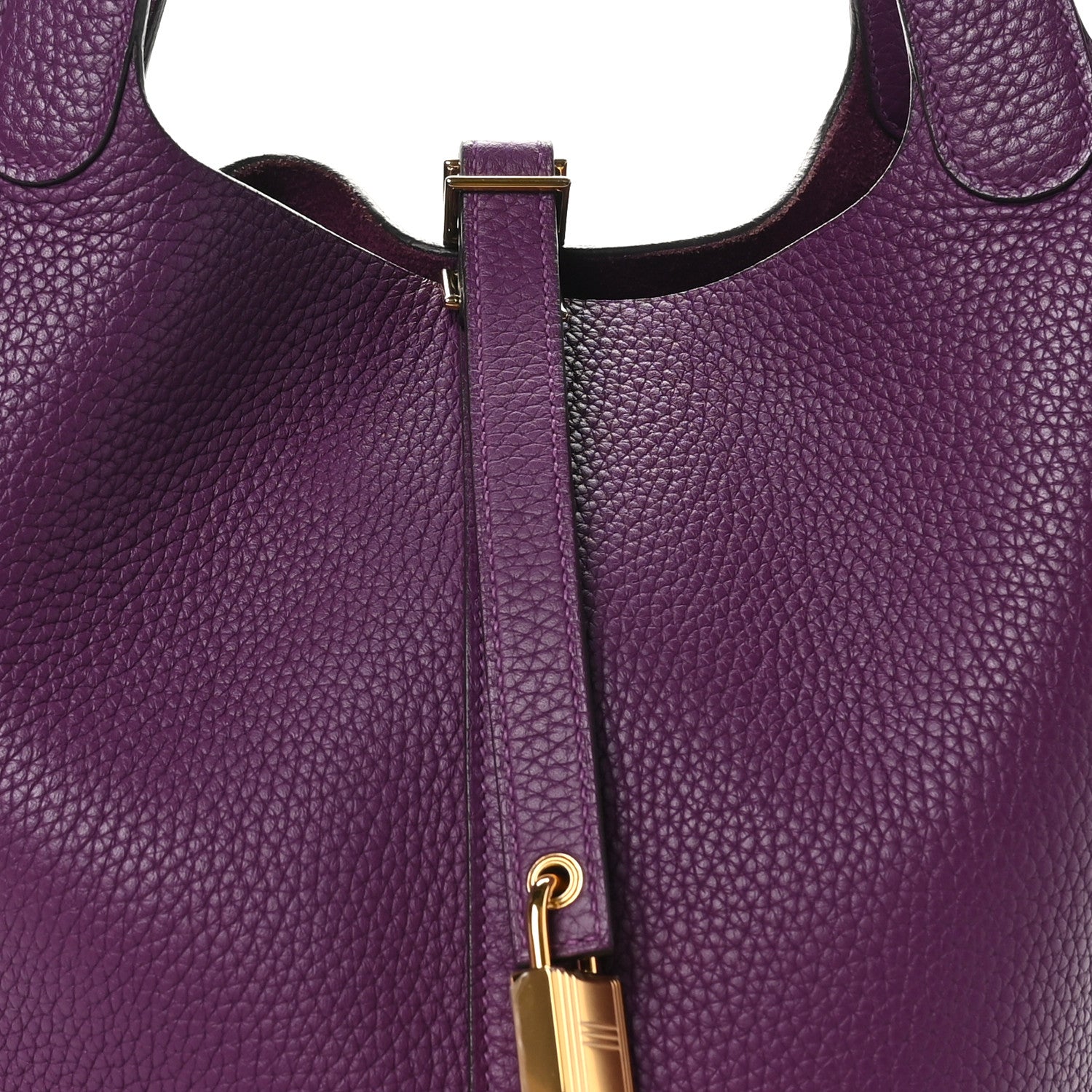Hermes Taurillon Maurice Picotin Lock 22 MM Anemone 8 of 10
