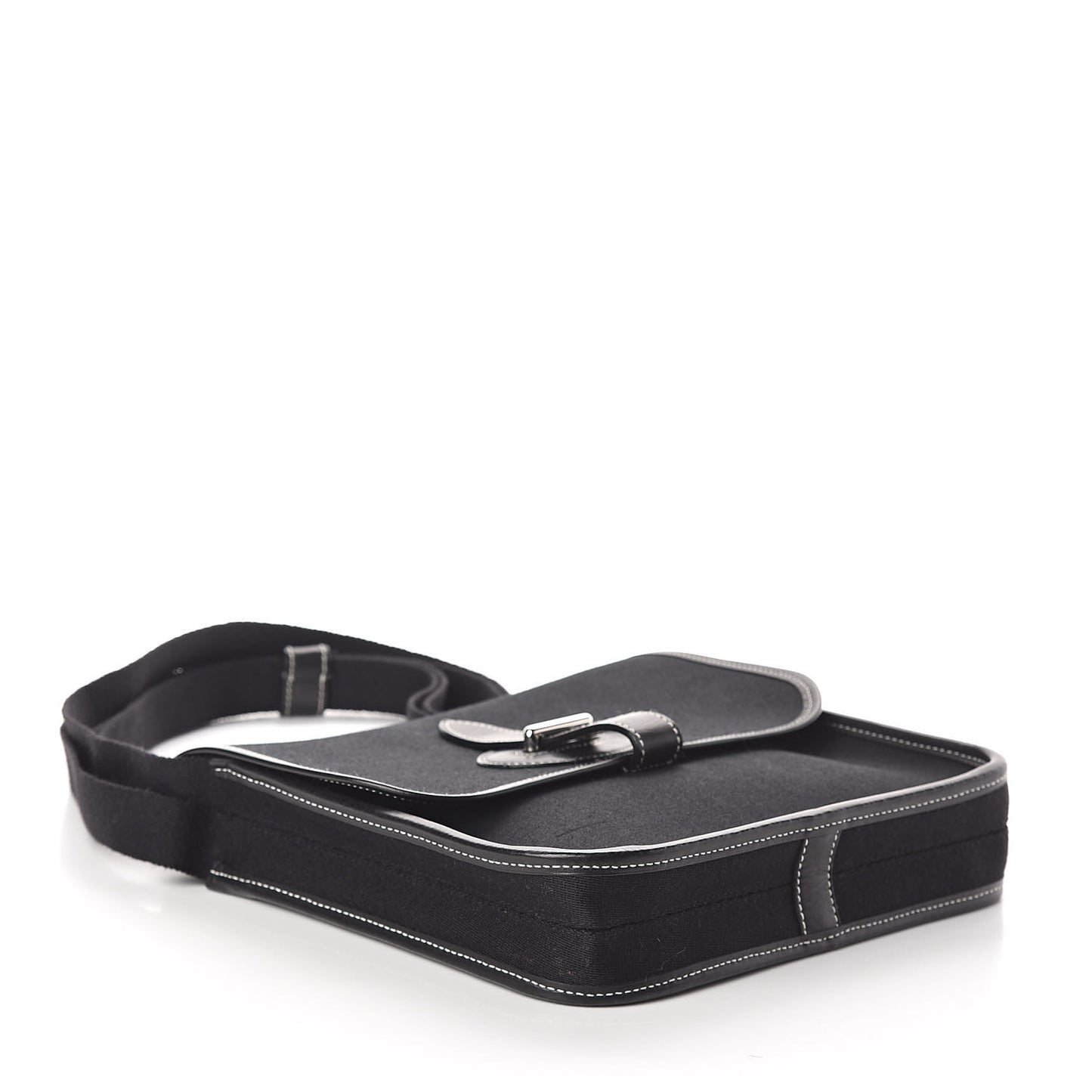 Toile Officier Mini Buenaventura Messenger Black
