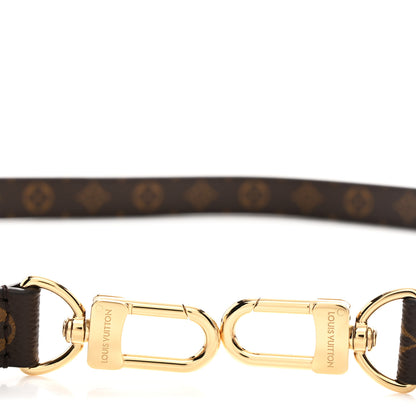 Louis Vuitton Monogram Bandouliere 20mm Adjustable Shoulder Strap 3 of 4