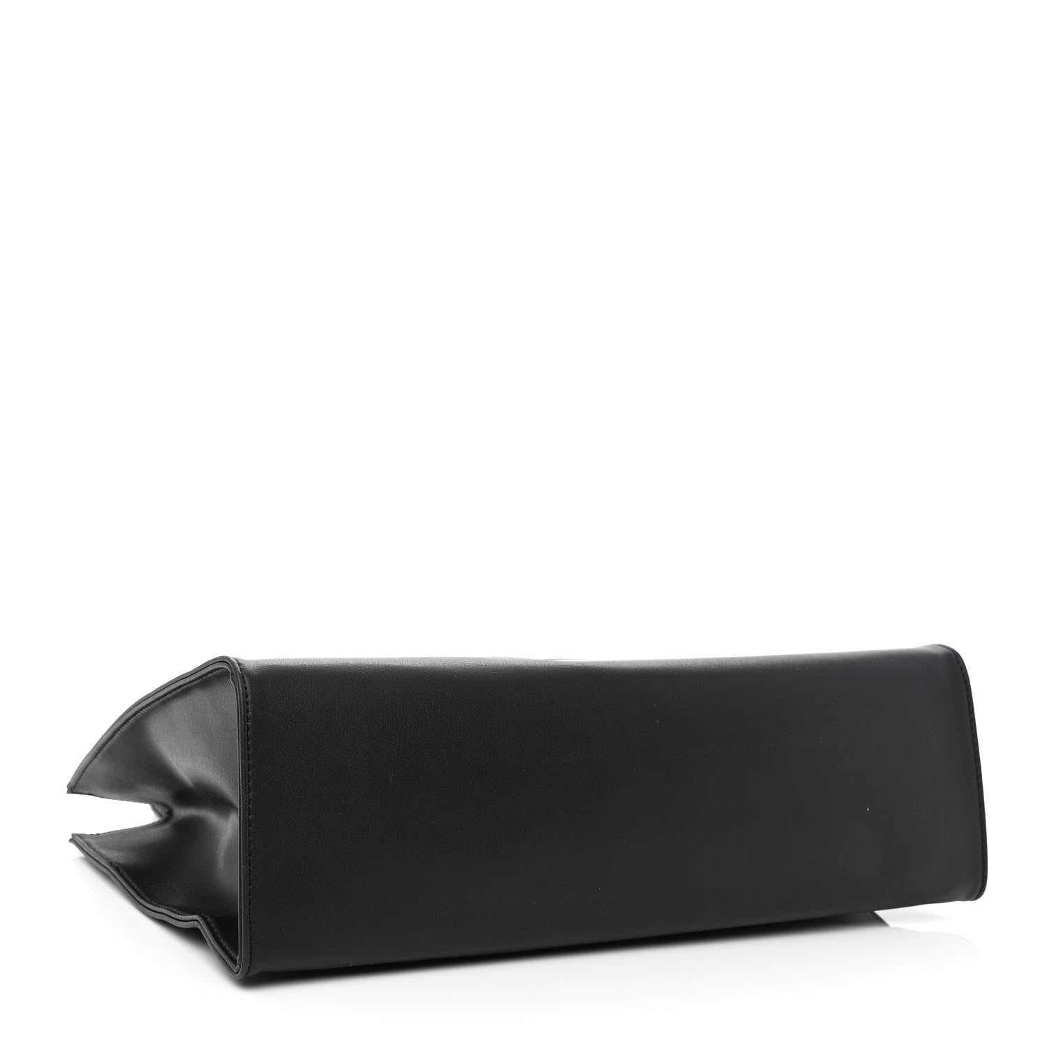 Telfar Vegan Leather Medium Shopping Bag Black 4 of 11