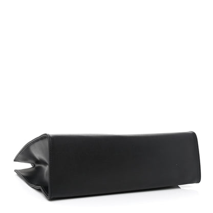 Telfar Vegan Leather Medium Shopping Bag Black 4 of 11