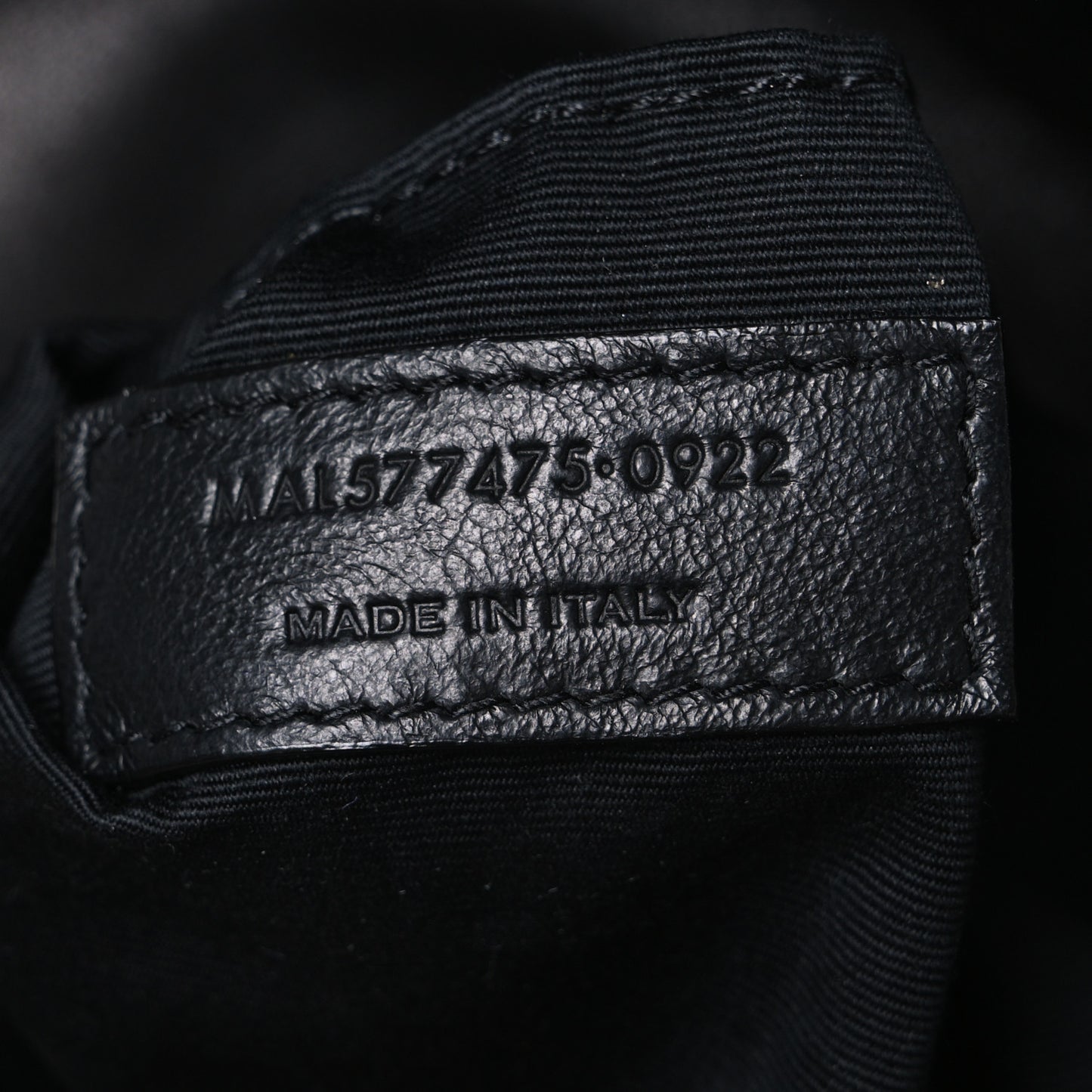 Lambskin Quilted Monogram Monochrome Medium Loulou Puffer Chain Satchel Black