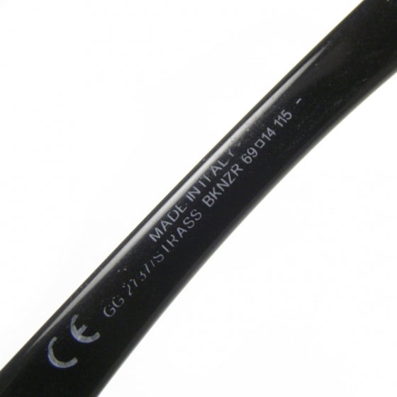 Strass Horsebit Sunglasses Black