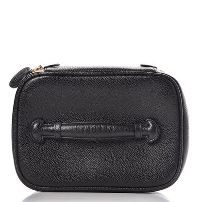 Chanel Caviar Vanity Cosmetic Case Black 15 of 16