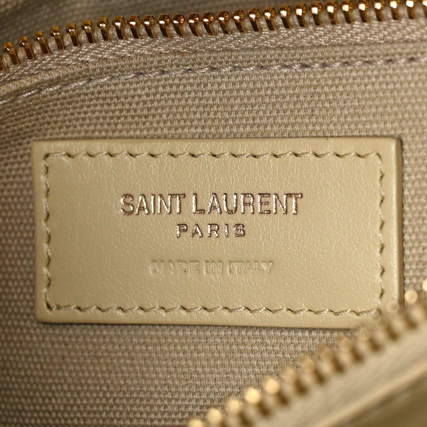Saint Laurent Straw Matelasse Chevron Monogram Large College Satchel Natural 6 of 12