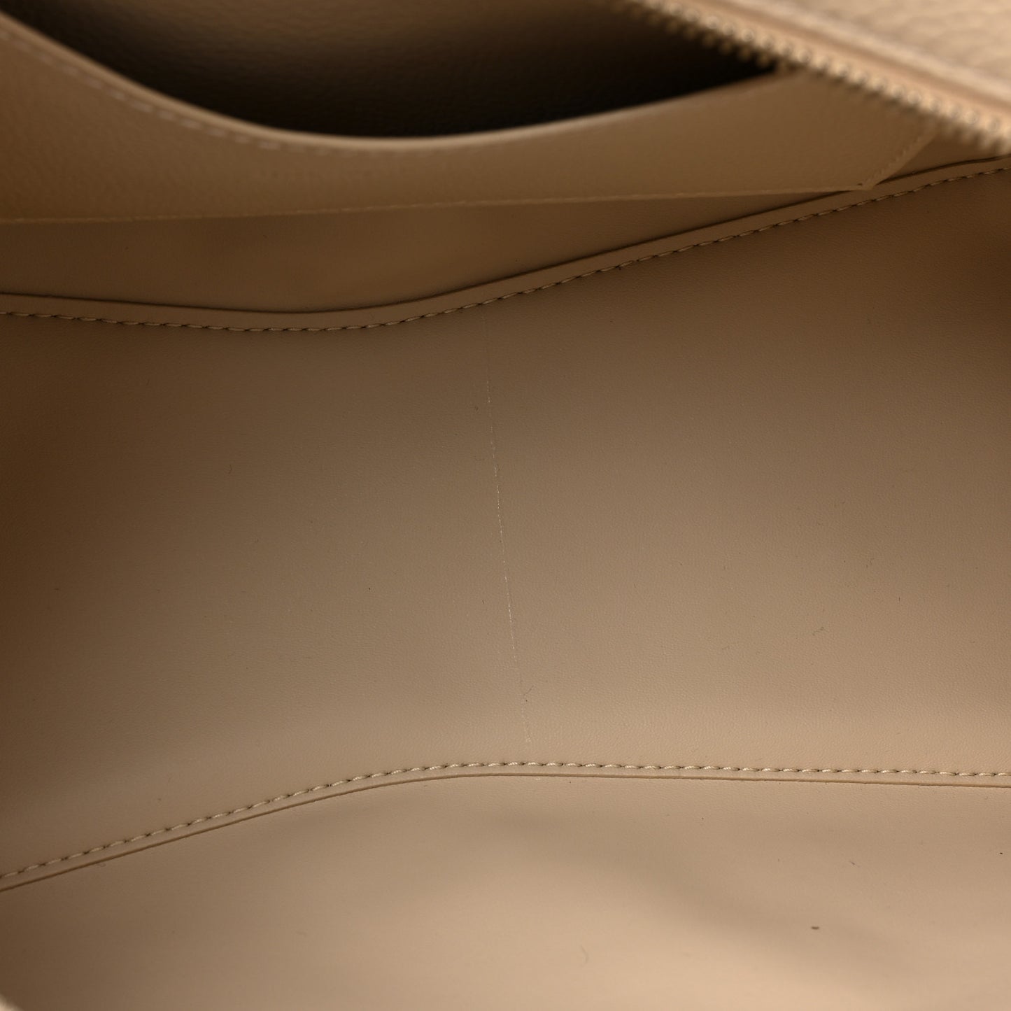 Grained Calfskin Neo Classic Silver Hardware S City Cream