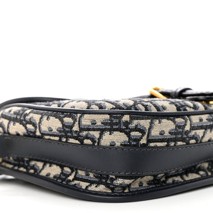 Christian Dior Oblique Medium Bobby Flap Blue 8 of 9