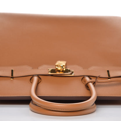 Hermes Epsom Birkin 35 Caramel 17 of 35