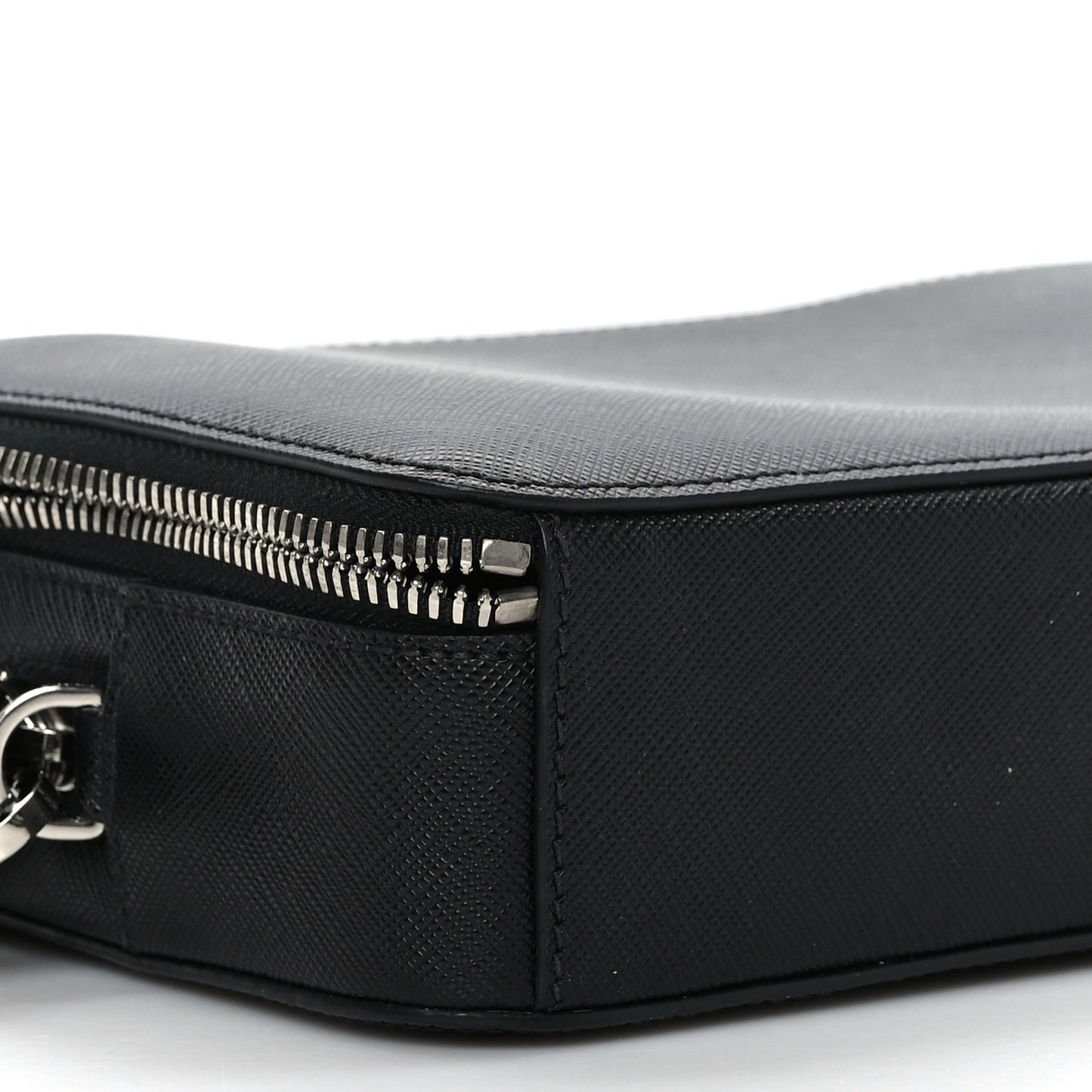 Saffiano Travel Pouch Black