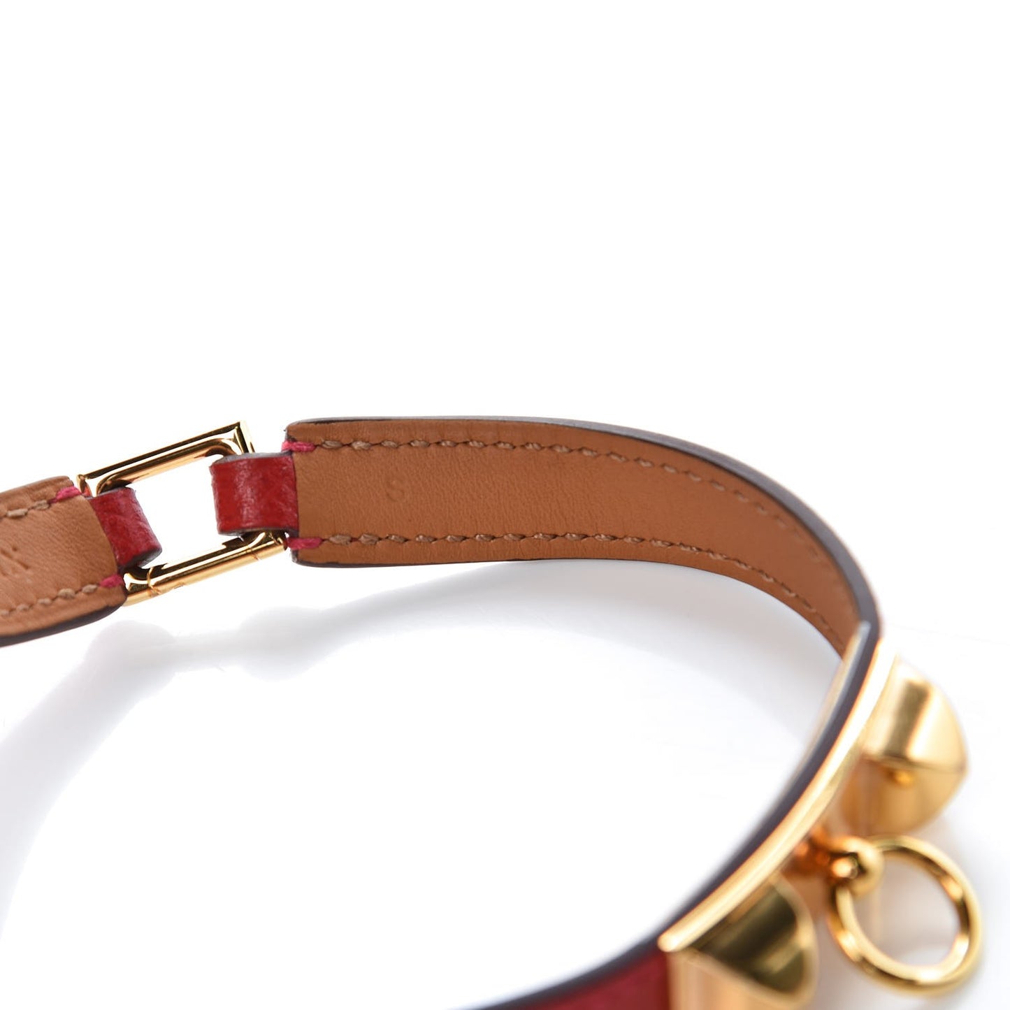 Epsom Rivale Double Tour Bracelet S Rouge Casaque