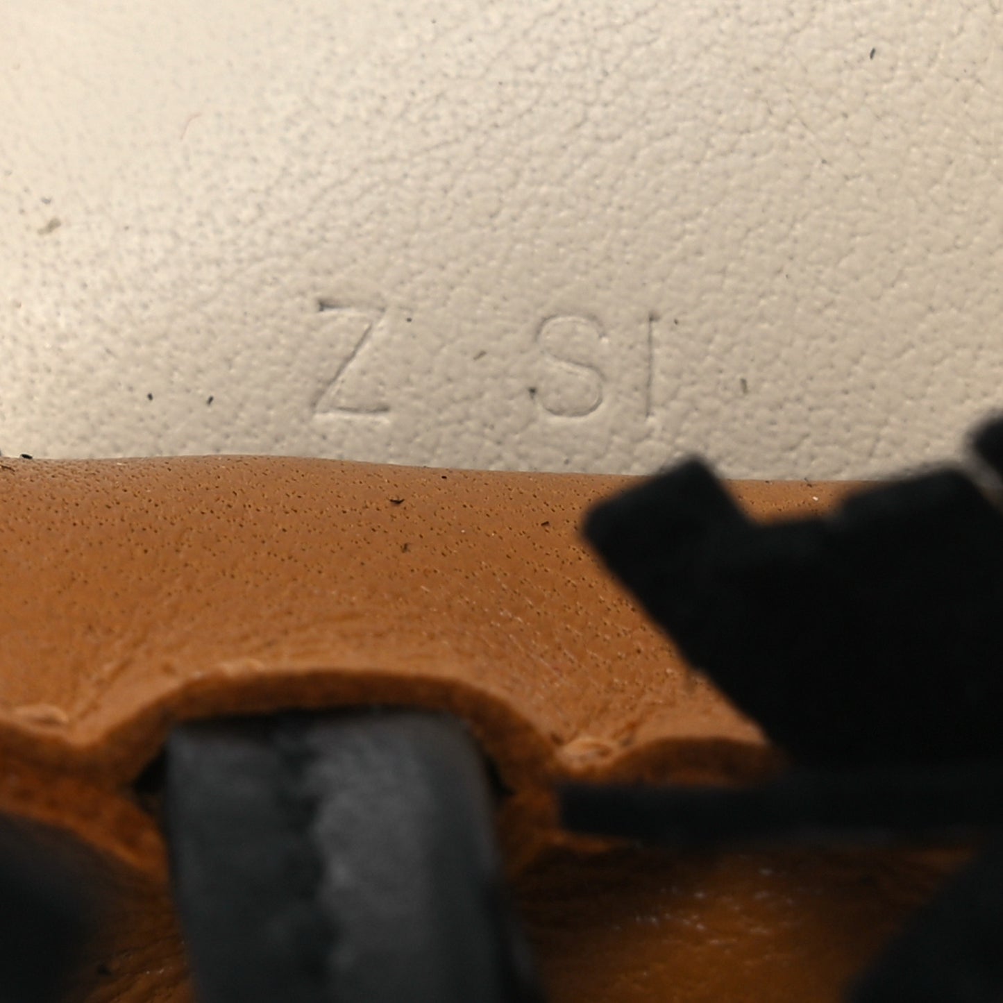 Milo Lambskin Grigri Rodeo Pegase Horse Bag Charm PM Sesame Black Nata