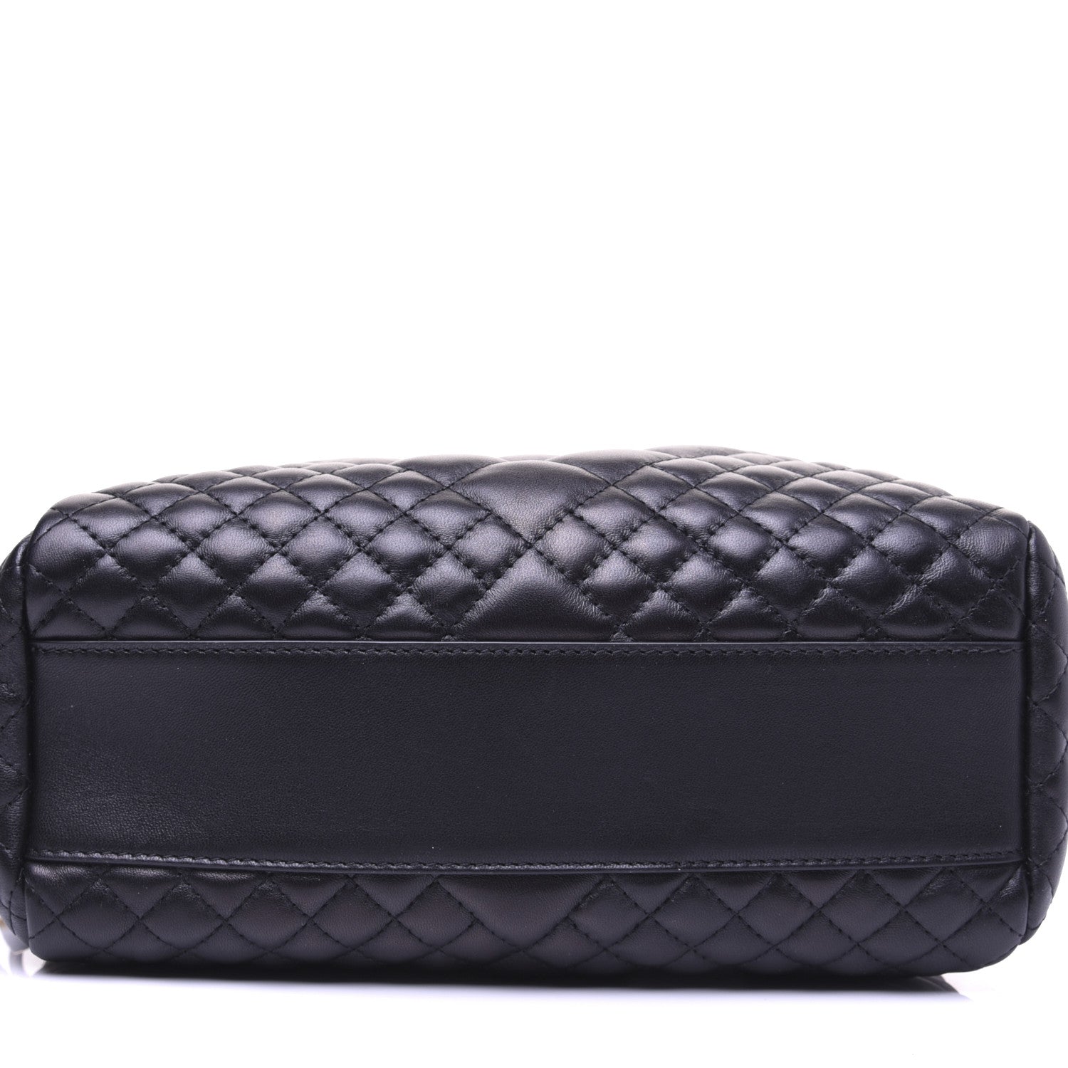 Versace Nappa Quilted Icon Bowler Bag Black 14 of 14