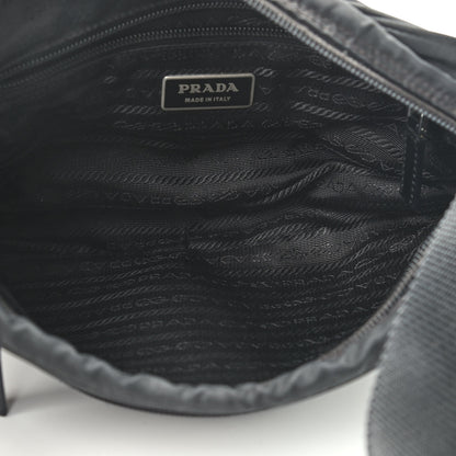Prada Nylon Tessuto Messenger Bag Black 5 of 8