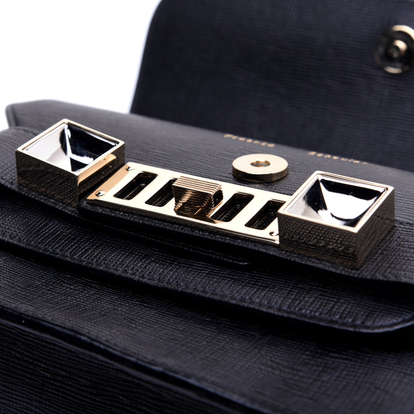 New Linosa Mini PS11 Classic Shoulder Bag Black
