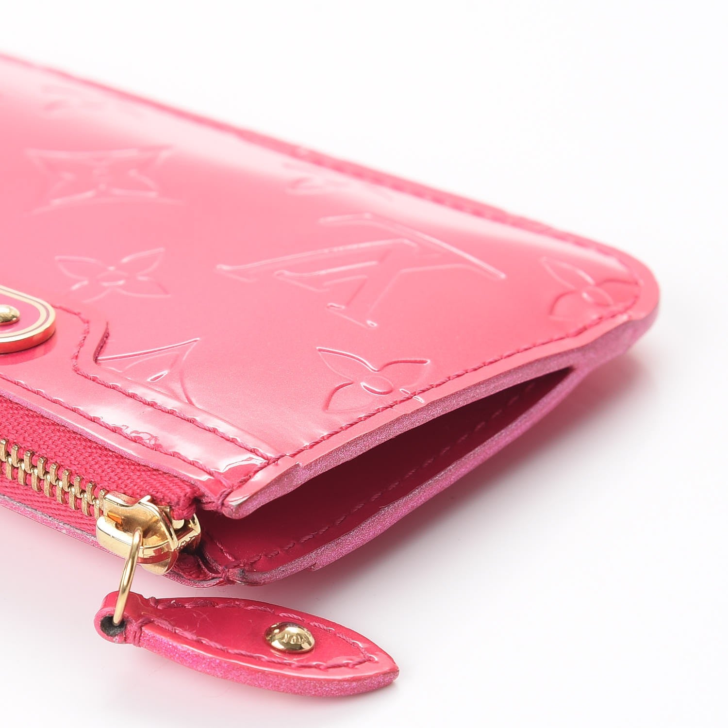 Louis Vuitton Vernis Key Pouch Rose Pop 10 of 10