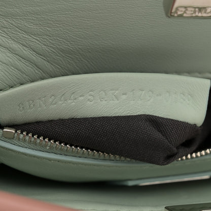 Fendi Nappa Colorblock Mini Peekaboo Iconic Satchel English Rose Plaster Oxigen 6 of 10