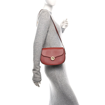 Loro Piana Grained Calfskin Small Ghiera Bag Deep Kummel 2 of 9