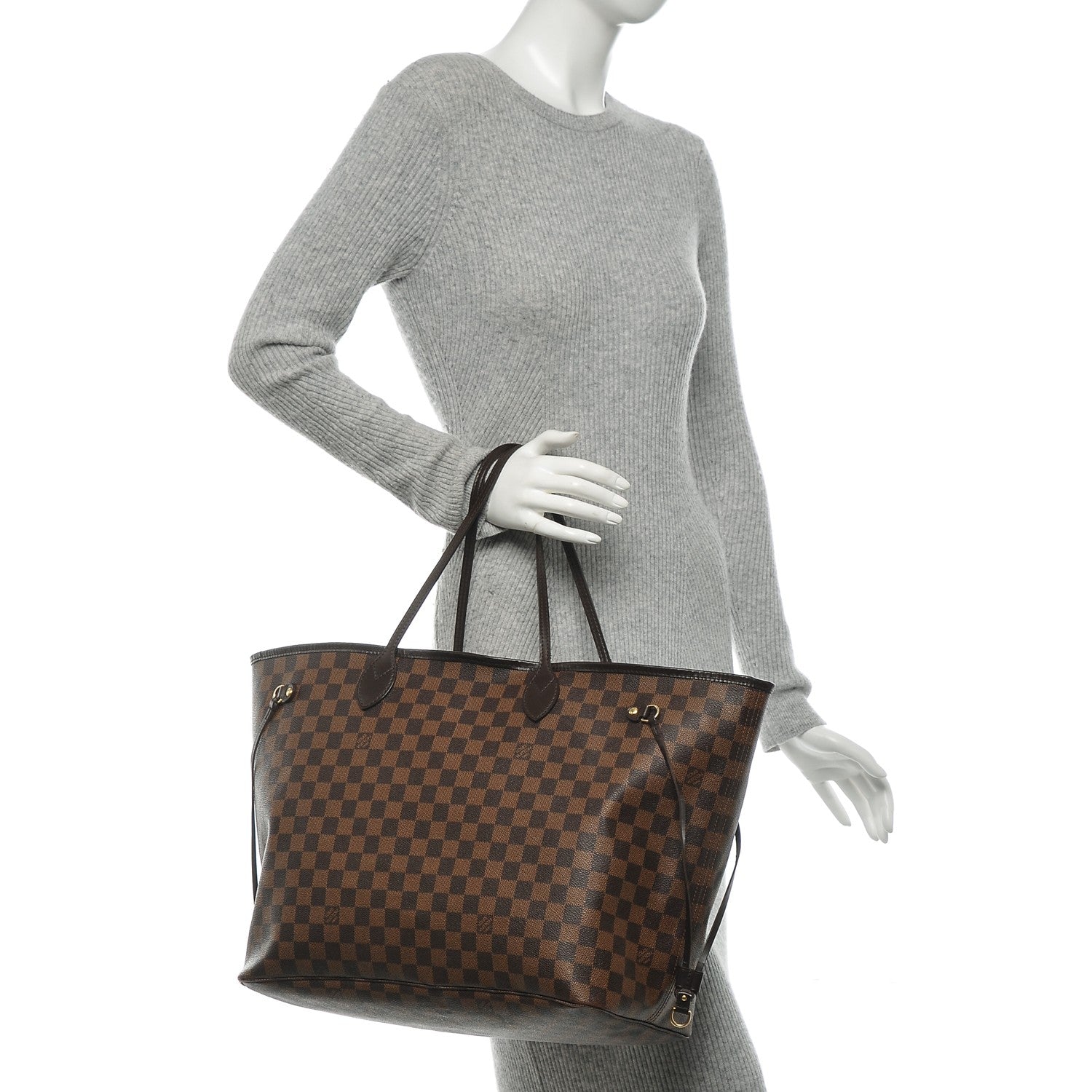 Louis Vuitton Damier Ebene Neverfull GM 2 of 6