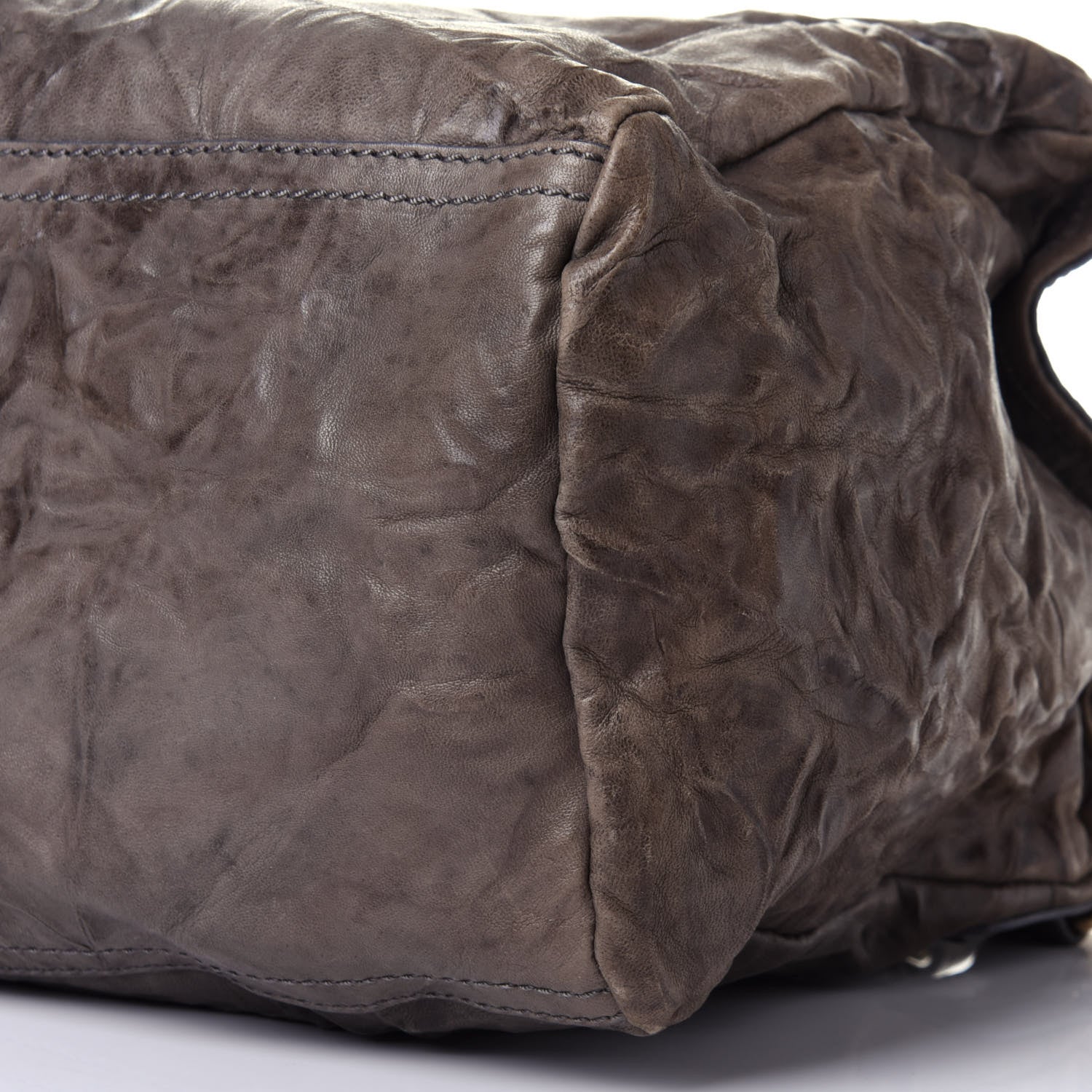 Givenchy Tumbled Sheepskin Medium Pandora Charcoal 8 of 9