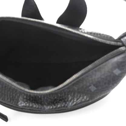 MCM Visetos Stark Belt Bag Black 6 of 9