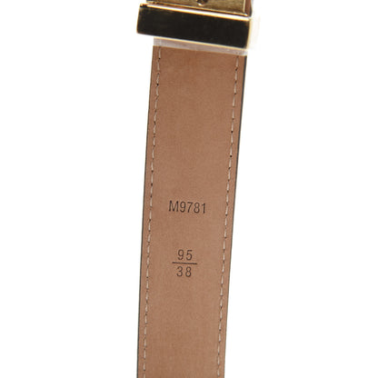 Louis Vuitton Mini Monogram 25mm LV Initiales Belt 95 38 7 of 9