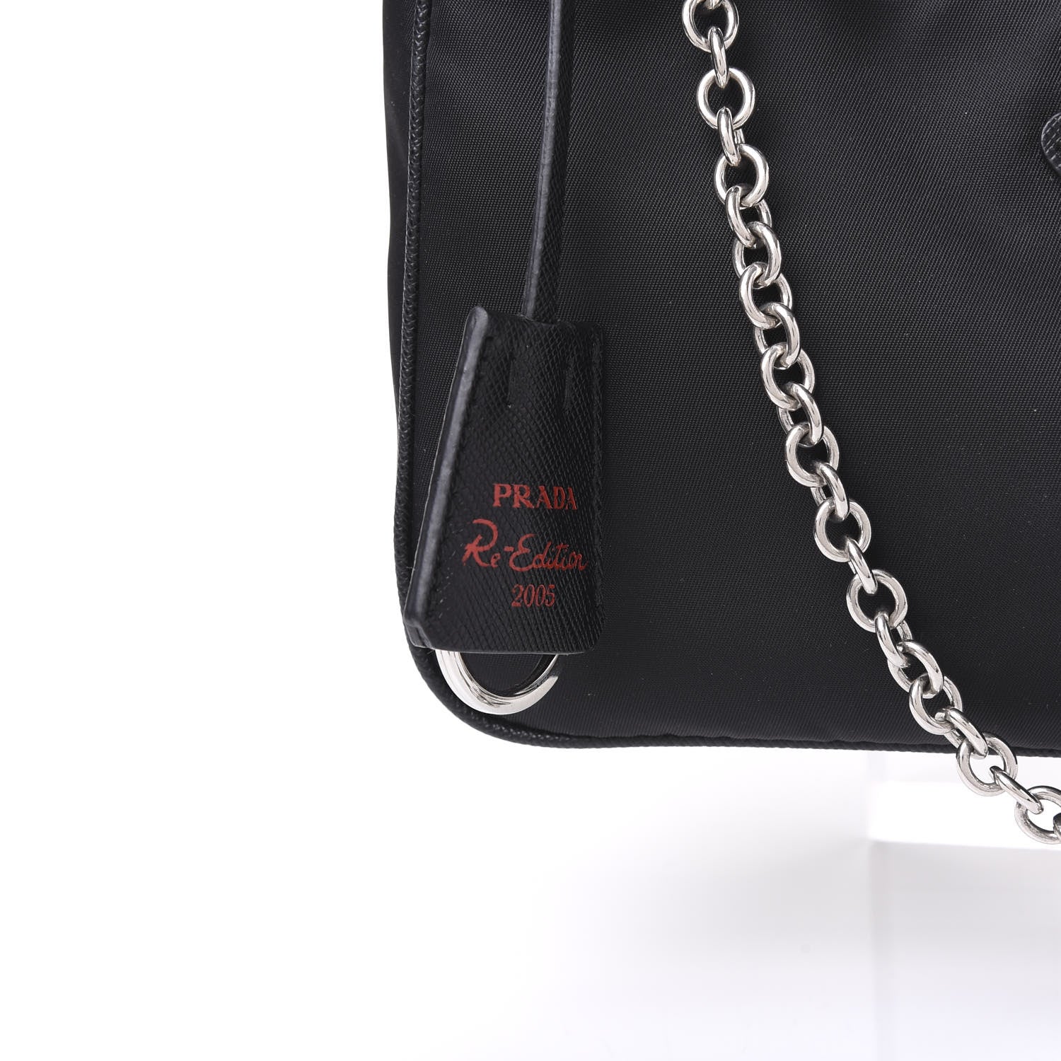 Prada Nylon Lunar New Year Re-Edition 2005 Shoulder Bag Black 8 of 9