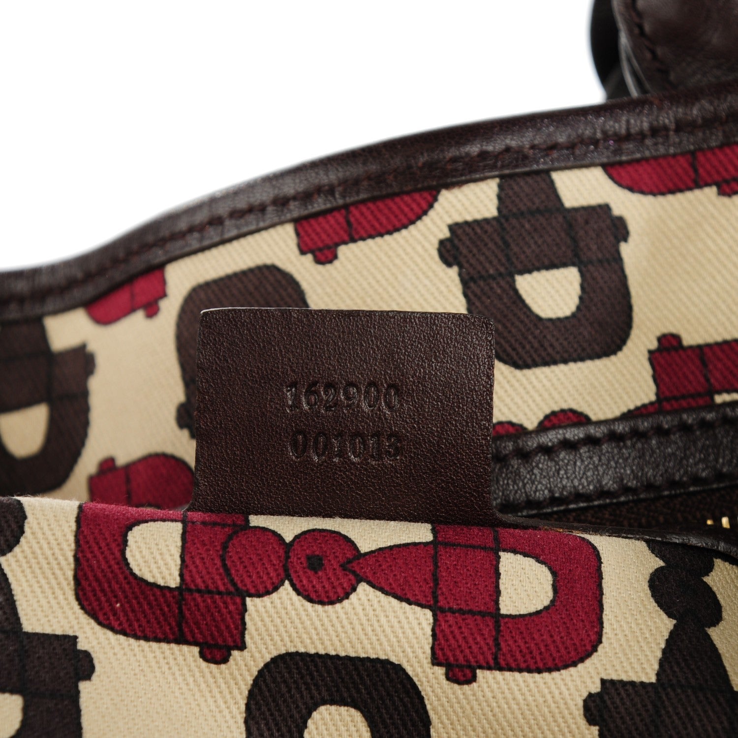 Gucci Guccissima Small Pelham Shoulder Bag Chocolate 13 of 14