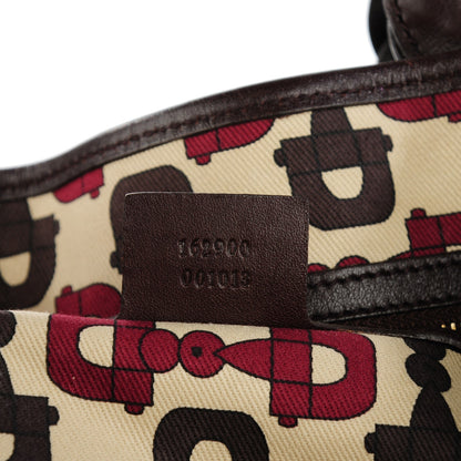 Gucci Guccissima Small Pelham Shoulder Bag Chocolate 13 of 14