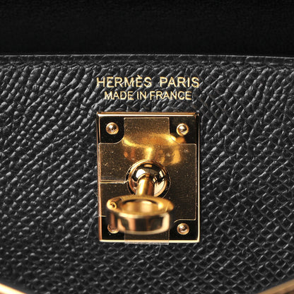 Hermes Epsom Mini Kelly Sellier 20 Black 20 of 29