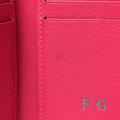 Louis Vuitton Monogram 2019 Christmas Animation Victorine Wallet Fuchsia 9 of 11