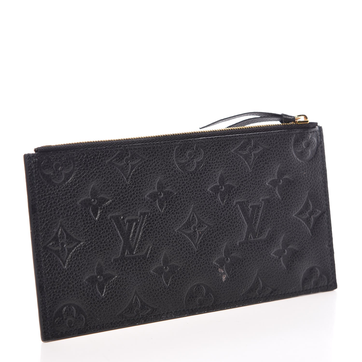 Louis Vuitton Empreinte Felicie Chain Wallet Zippered Insert Black 3 of 7