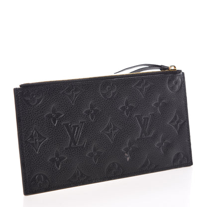 Louis Vuitton Empreinte Felicie Chain Wallet Zippered Insert Black 3 of 7