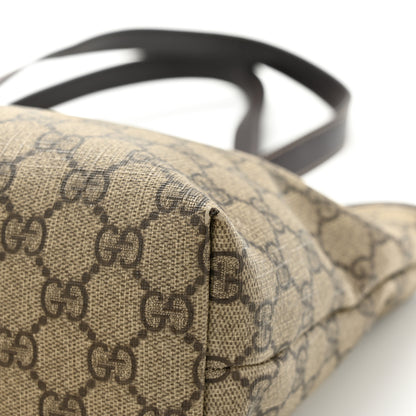 Gucci GG Supreme Monogram Small Joy Tote Dark Brown 10 of 15