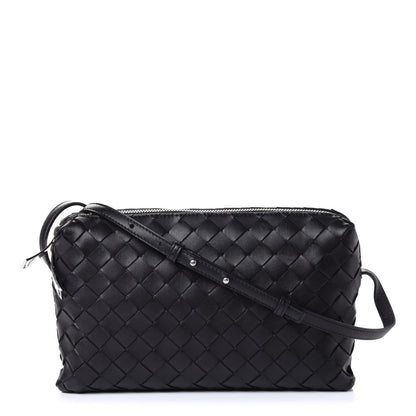 Bottega Veneta Nappa Intrecciato Mini Crossbody Black 1 of 4